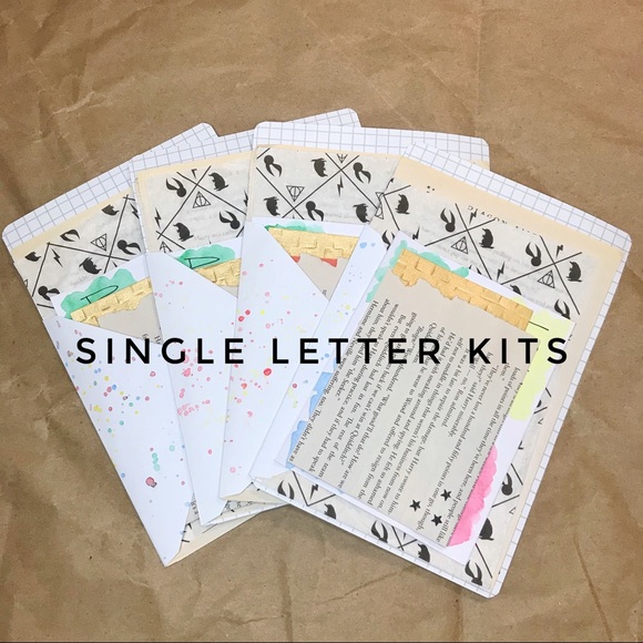 Hand Crafted Other - Harry Potter Gryffindor Single Letter Pen Pal Stationery Kit